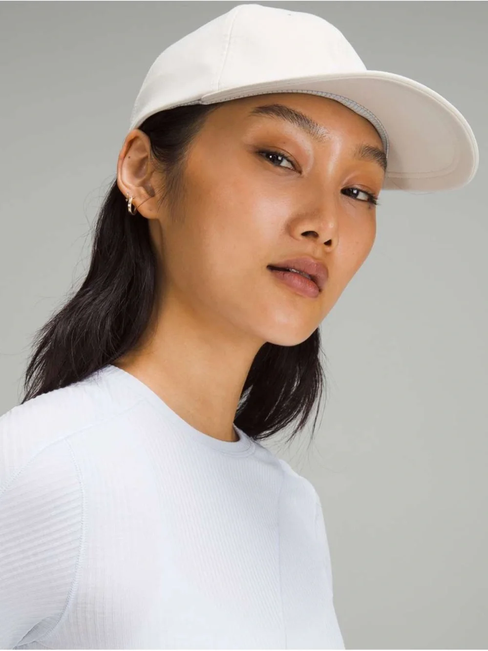 Lululemon Asymmetrical Ribbed Cotton T-Shirt /